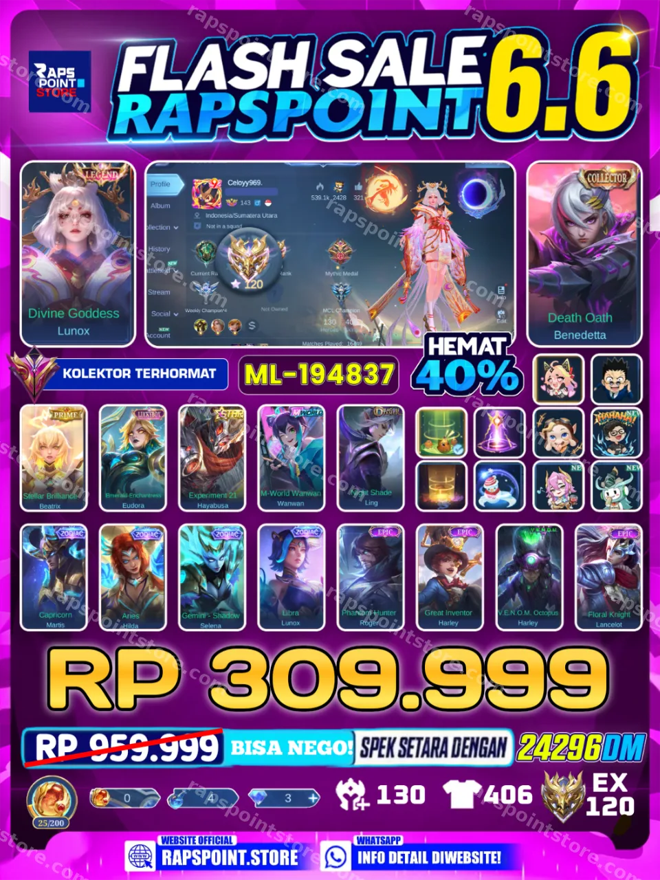 LUNOX LEGENDS 