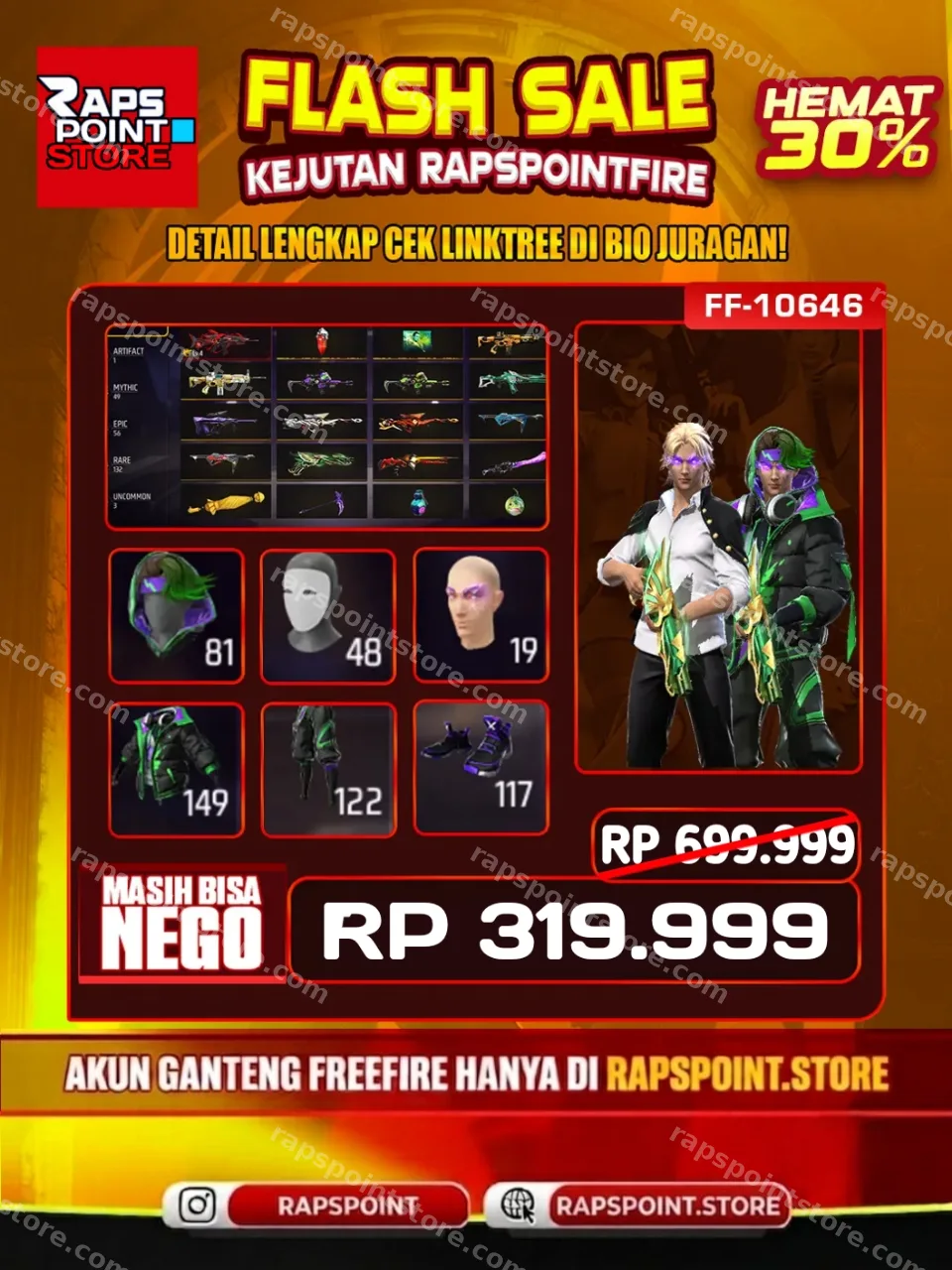 Evo Scar Megalodon 4, Sg 2 Lumut
