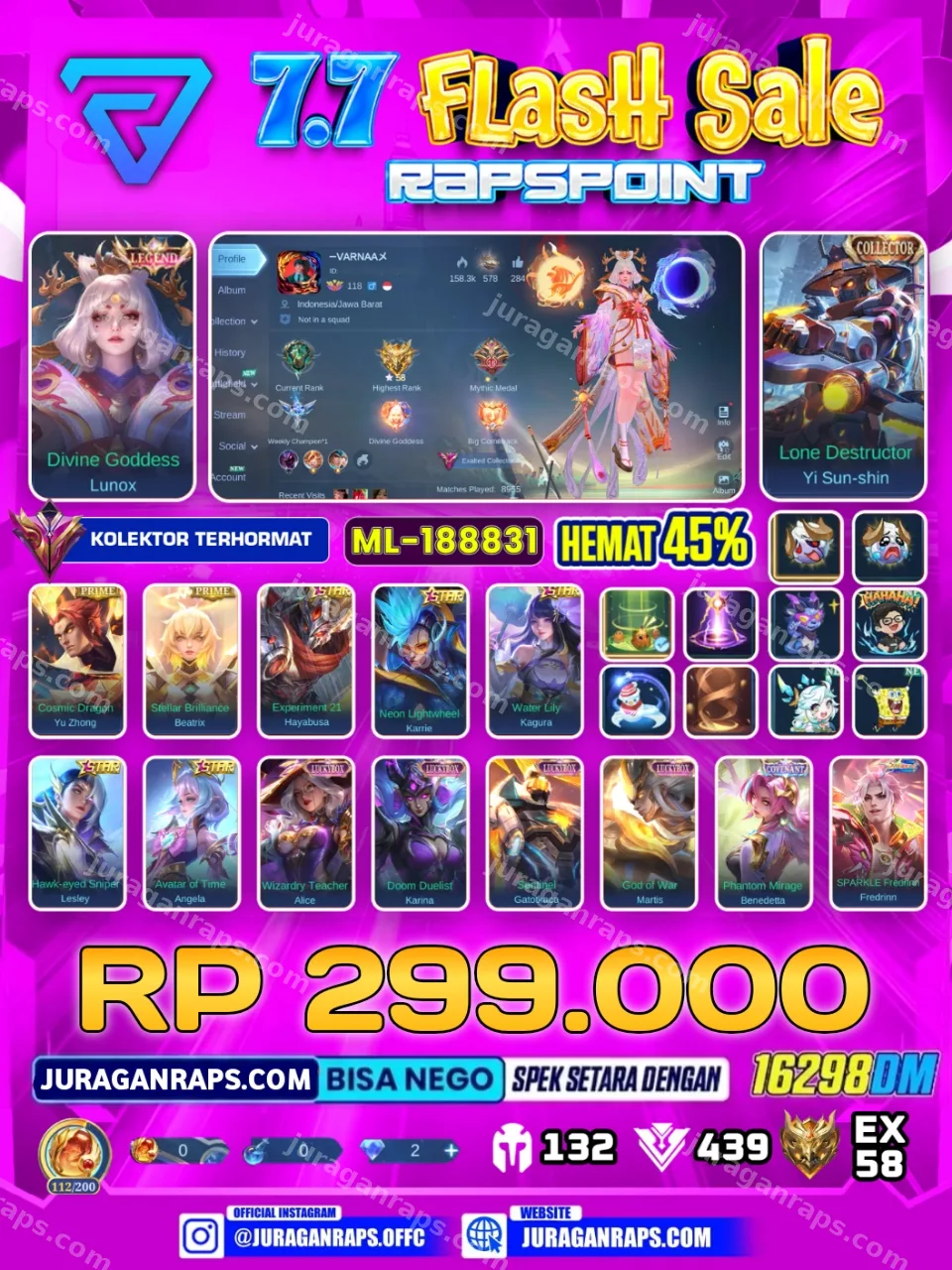 LUNOX LEGEND